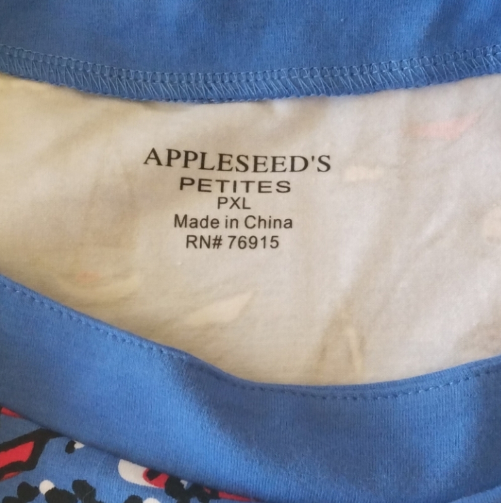 NWOT Appleseeds top, PXL - Picture 4 of 6
